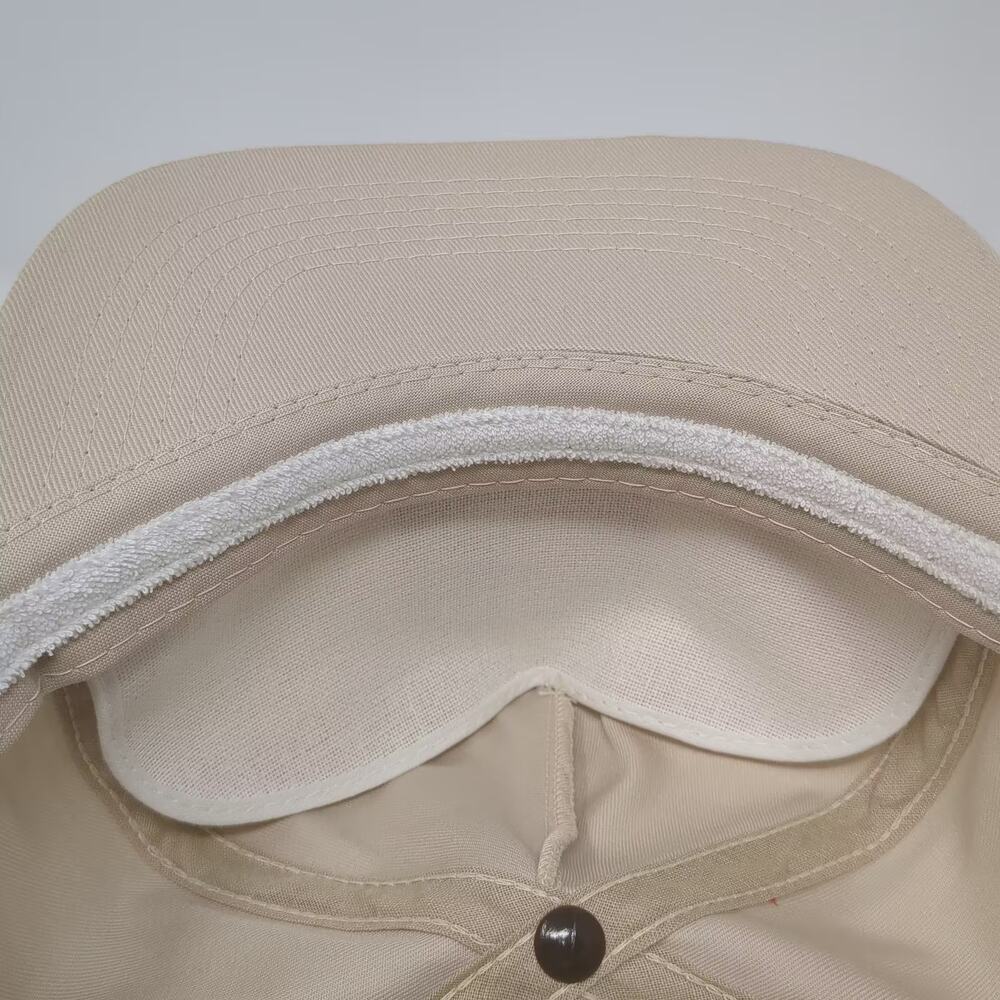 That Hat Idaho Barley Commission Slideback 5 Panel Hat Beige OSFA Braided Rope - Picture 8 of 9